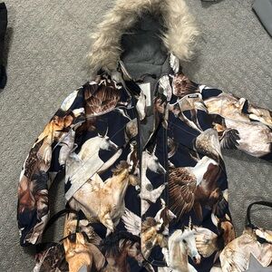 Girls snow suit size 3